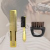 Oshhni Barber Comb Set Styling Hair Comb Kits Cutter Comb