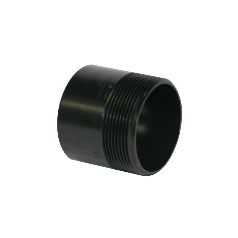 Valterra T3523 3" x 3" One-End Threaded ABS Nipple