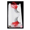 Dorisue Red Feather Eyelashes Halloween eyelashes Mad hatter accessories Sexy