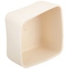 Morris 17684 Plastic End Cap, 1-5/8" Strut Channel, White