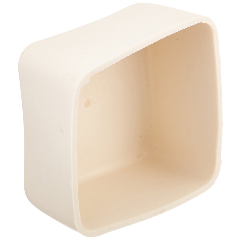 Morris 17684 Plastic End Cap, 1-5/8" Strut Channel, White