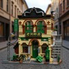 HOUXIPUPY Mini-Blocks City Post-Office Building-Set - City Town Modular Photo