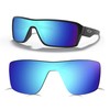 Prizo Polarized Replacement Lenses for Oakley Ridgeline Sunglasses OO9419 (Blue