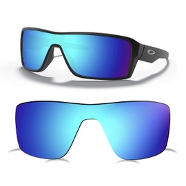 Prizo Polarized Replacement Lenses for Oakley Ridgeline Sunglasses OO9419 (Blue Iridium), Multicolor