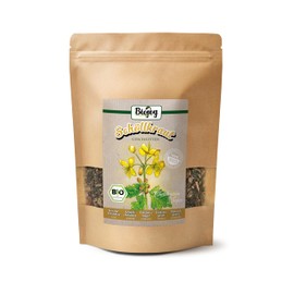 Biojoy Organic Celandine Tea (100g), Dried and Sliced (Chelidonium Majus)