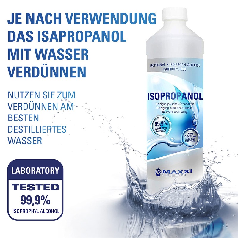 Isopropanol 99.9%, 1 litre