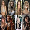 Mscat 24 Inch Dreadlock Extensions 20 Strands Copper Red Soft