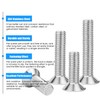 M4-0.7 * 6mm Flat Head Socket Cap Screws,M4x6mm Flat Head