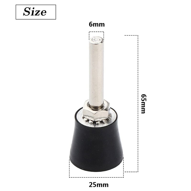 Bestgle 2pcs 1" Diameter Roll Disc Pad Holder Quick Change