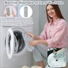Vicloon Washable Telescopic Duster, Microfibre Stainless Steel Telescopic Rod and
