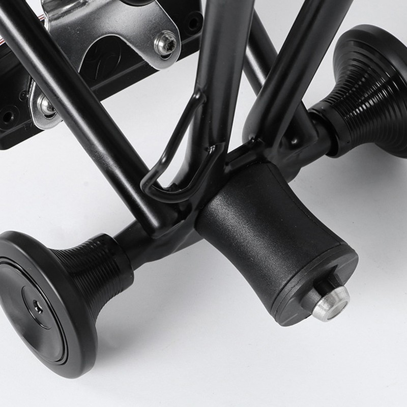 1 Pair Folding Bike Easywheel Aluminum Alloy Anodizing Folding Bicycle