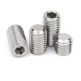 ANSIEDIO M2.5 Grub Screws Allen Screws Hexagon Socket Grub Screws Stainless Steel Cup Point M2.5 x 16 mm Pack of 30