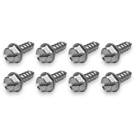 BCP Fasteners Eight (8) Stainless Steel License Plate Screws (BCP220)