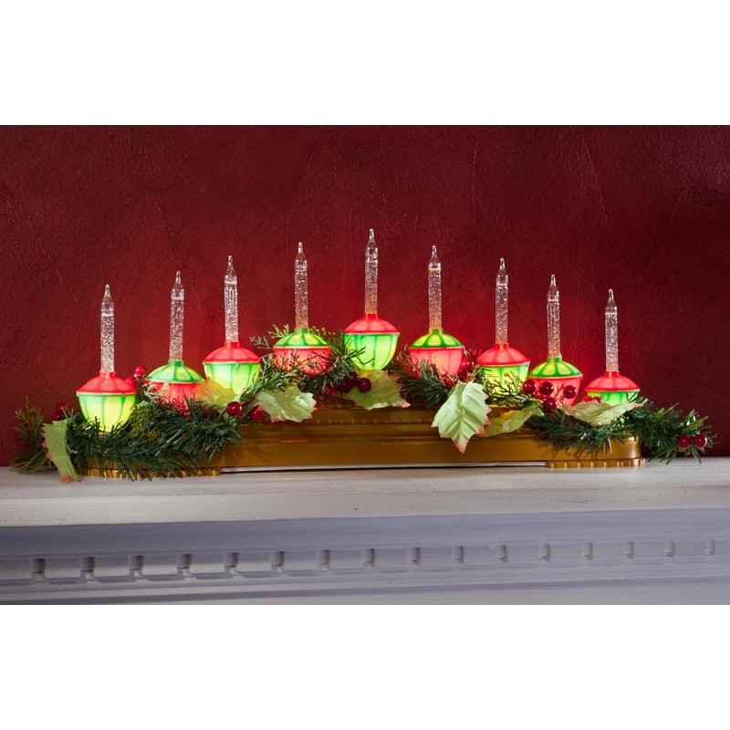 Miles Kimball Retro Bubble Light Centerpiece, Includes 9 Nostalgic Bubble