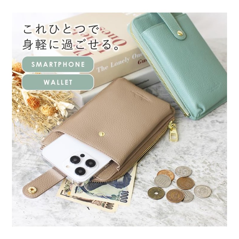 Liz Days Smartphone Shoulder Wallet Function Smartphone Pouch Mini Shoulder