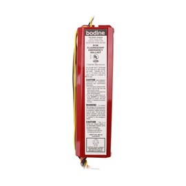 Bodine B100 - Emergency Backup Battery - 90 min. - Operates 17-40 W 2 ft. - 4 ft. T8, T10 or T12 or 4-pin long compact lamps - 120/277 Volt
