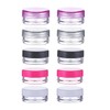 Pack of 10 Mini Cosmetic Containers, Cosmetic Bottles, Travel Bottles,