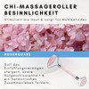Lapis Vitalis Chi Massage Roller Rose Quartz - Sensuality -