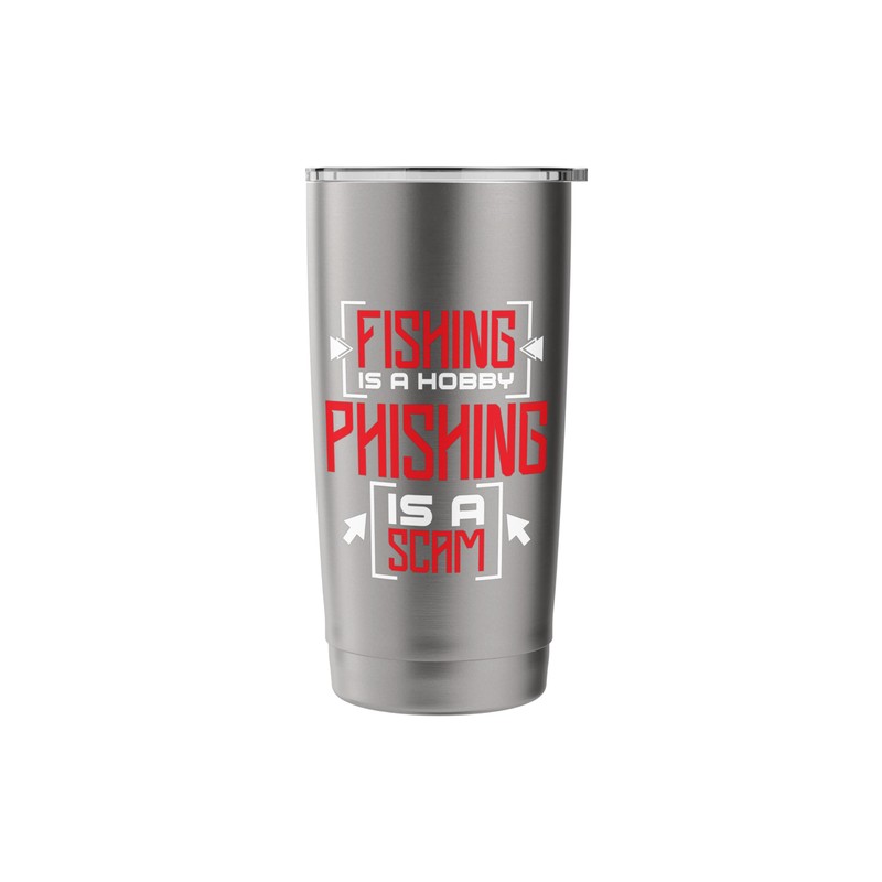 Hacker IT Technician Phishing Cybersecurity Specialist Stainless Steel Insulated Tumbler