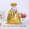 5PCS Christmas Bags,32 * 24cm Christmas Drawstring Bags with 5