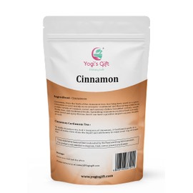 Crushed Cinnamon Bark 1 LB | Bulk Cinnamon Stick Pieces/Chips For Tea, Cooking | Rich Aroma and Great Flavour | Premium Grade Product by Yogi's Gift®