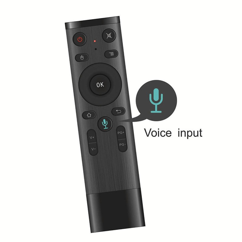 Air Remote Control 2.4G RF Wireless Voice Input 6 Axle