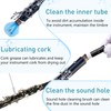 Boao 23 Pcs Clarinet Cleaning Kit All in One Accessories