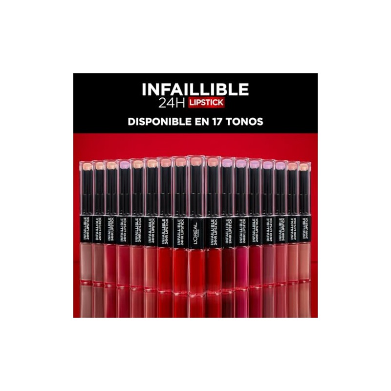 L'Oreal Paris, Labial Líquido Infallible X3 24H 217 Cherry Noir,
