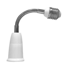 Noahtec Bulb Security Camera Wifi 3MP Panoramic Camera with Alexa & 2-Way Audio for Indoor Outdoor-AJCloud - Color: E27 Light Socket Extender, APP: EseeCloud