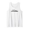 H.M.S. Eclipse H08 British WW2 Destroyer Ship Infographic Tank Top