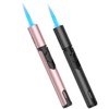 Torch Lighters Butane Lighter 2 Pack Windproof Adjustable Jet Flame