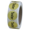 Hybsk Clear Cosmetic Tester Labels 20mm Round Total 500 Per
