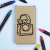 Azeeda 'Toy Poodle in a Handbag' Coloured Crayon Set (CY00027763)