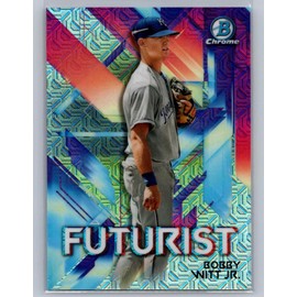 2021 Bowman Bobby Witt Jr. Chrome Futurist Mojo Refractor #FUT-BW