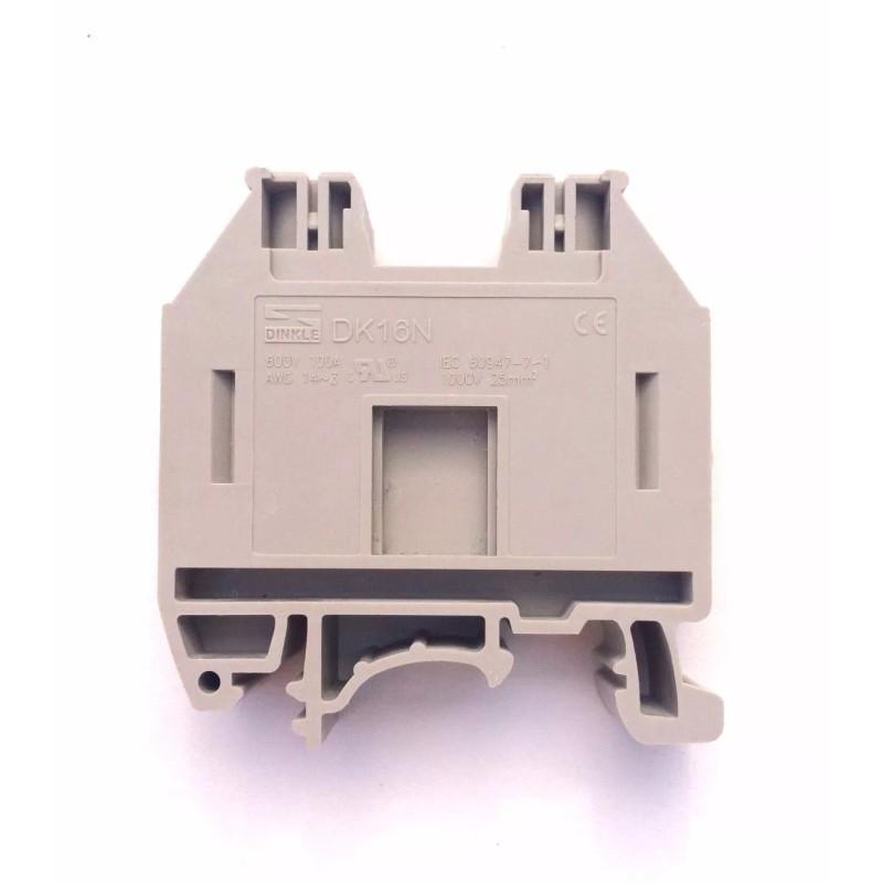 Dinkle DIN Rail Terminal Blocks 10 Quantity DK16N Dinkle 3