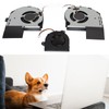 3pcs CPU GPU Cooling Fan Replacement Compatible for Asus ROG