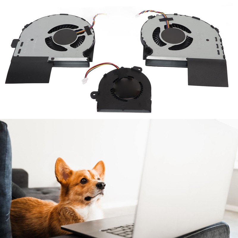 3pcs CPU GPU Cooling Fan Replacement Compatible for Asus ROG