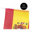 10m Large European Flag Bunting 20x30cm Weatherproof Plastic Spanish Flag