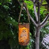 Solar Lights Outdoor Owl Fox in Stump LED Garden Lamp