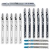 Bosch Professional 2607011437 15-Piece Jigsaw Blade Set (for Wood and