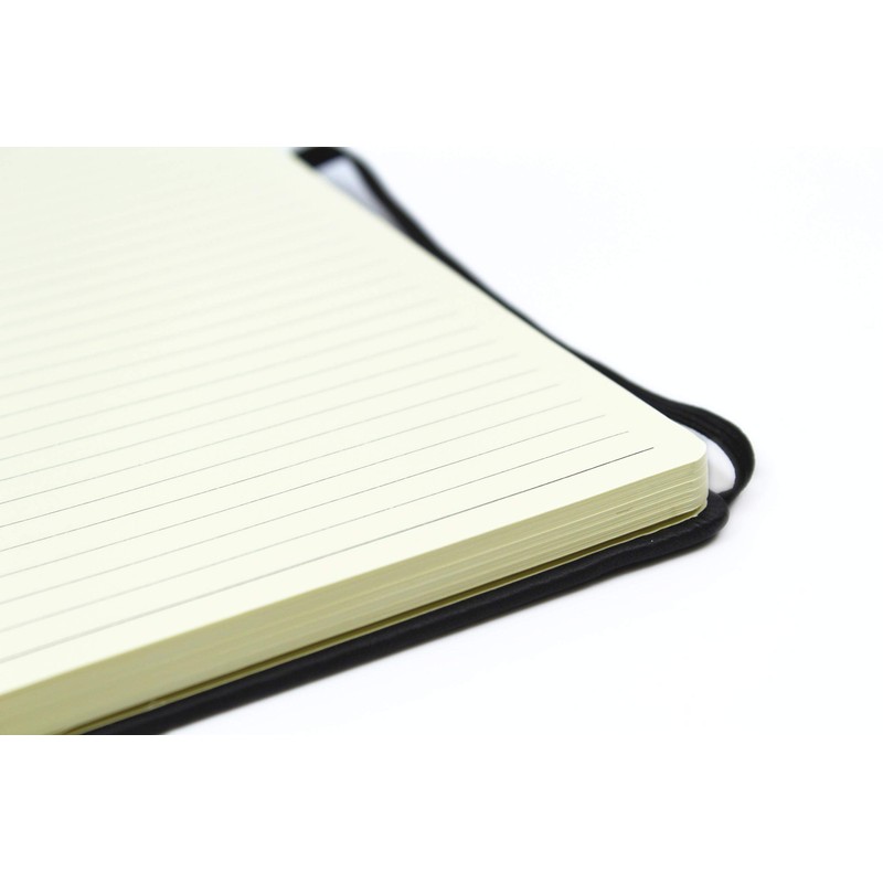 Silvine Executive Soft Feel Notebook Ruled with Marker Ribbon 160pp