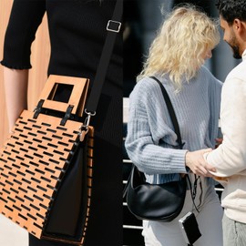 Yiaizhuo 1" Wide Purse Straps Replacement Crossbody Bags Shoulder Guitar Strap for Handbags Sports Laptop Duffel Canvas Camera Bag - Black Belt,Gold Clips