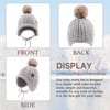 XIAOHAWANG Baby Winter Hat Girls Boys Warm Knitted Hat with