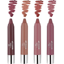 MARS Hd Pigmented Matte Lipstick Pack Of 4 (Multicolor, 15.5 G)