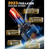 AUXBEAM HB3 9005 90W LED Headlight Bulbs Kit High Beam