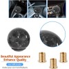 muge racing Forged Carbon Fiber Shift Knob Gear Shifter Spherical