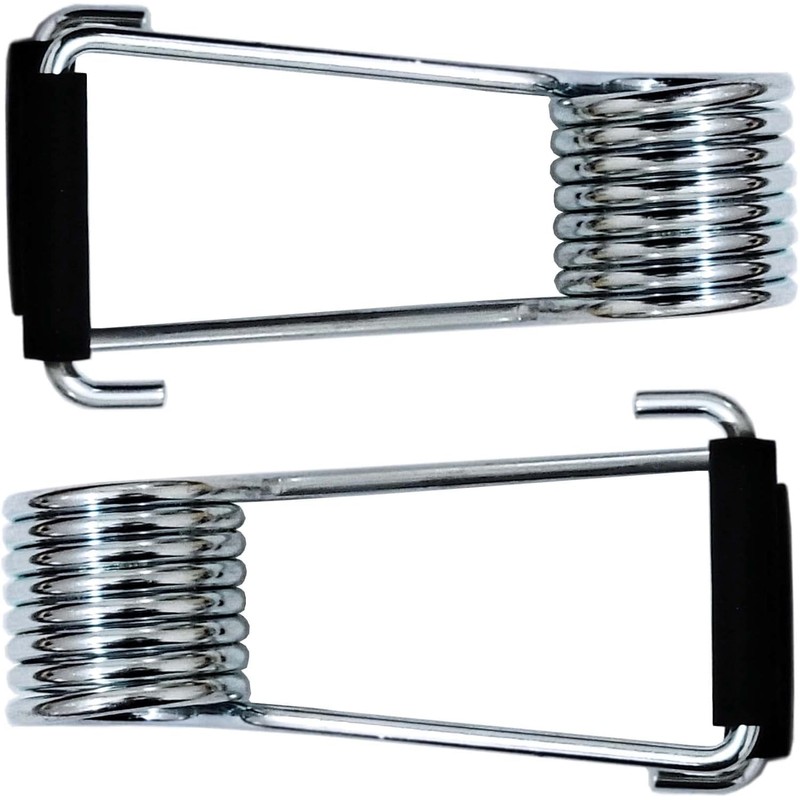 8 Pcs Universal Spring Door Closer, Butterfly Spring with Rubber