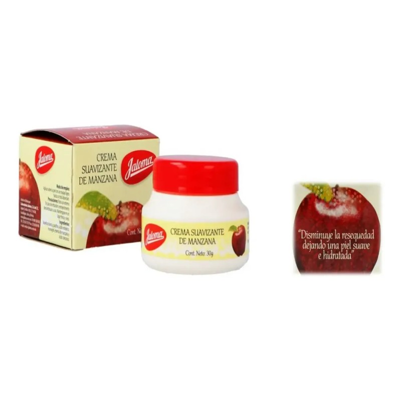 Crema Suavizante De Manzana Para La Piel 30 gr