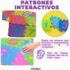 Tapete Actividades 123 Foamy Didáctico Bebés/niños Inmatmex Multicolor