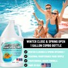 BubbyShine Pool Closing Kit – Winterizing Formula for Above-Ground &
